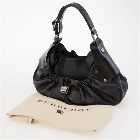 burberry prorsum hobo|Burberry black leather purse.